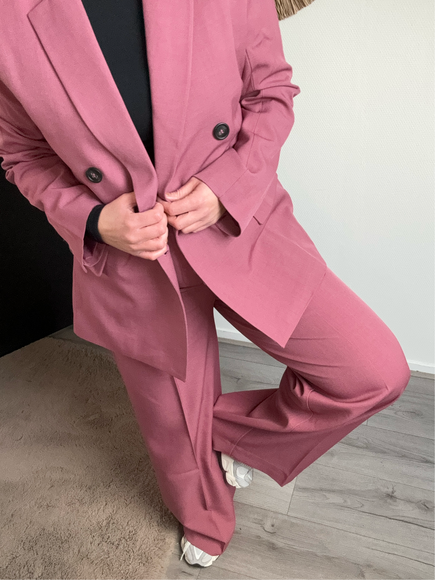 Pantalon blush suit