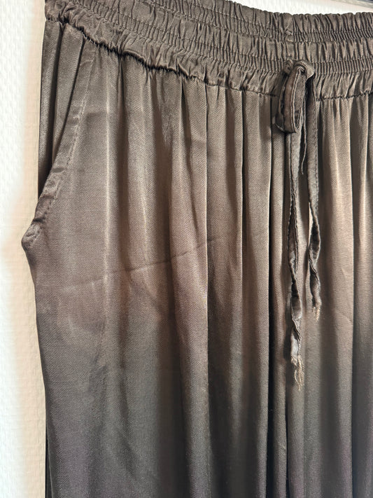 Silky broek brown